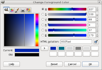 Picking the second hue value